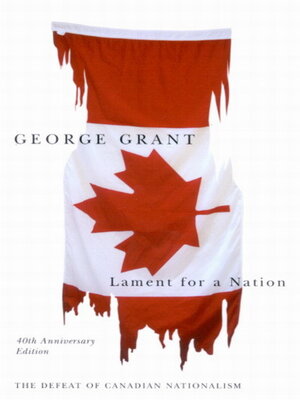 cover image of Lament for a Nation